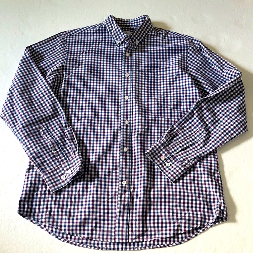 RVYC men’s casual cotton button down shirt